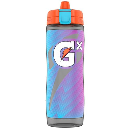 Gatorade Gx Bottle, Momentum Neon Blue - color: Neon Blue, size: 30 Ounces
