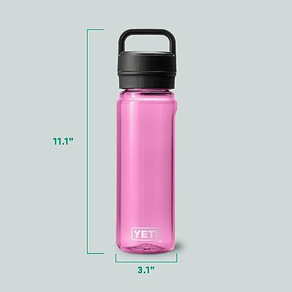YETI Yonder Water Bottle with Yonder Chug Cap, Lightweight, Leakproof and BPA-Free - color: Power Pink, style: 25oz