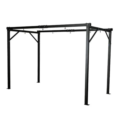 Titan Fitness Heavy Bag Boxing Stand - Holds 8 Bags, 12'x6' Commercial Boxing Training Rack, 360-Degress Access, 3" Steel Tubing with Bolt-Down Stability, Collapsible to 4-Bag Setup