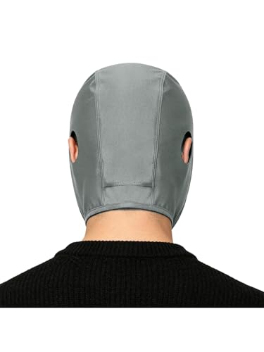 Aislor Wrestling Hair Cover Cap Wrestler Headgear for BJJ, MMA Grappling and Training, Long Hair Net Slicker - color: Grey