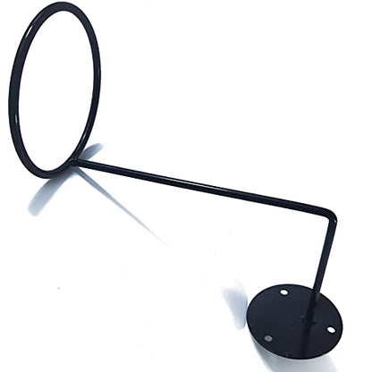 TIHOOD 6PCS Motorcycle Helmet Rack, Metal Helmet Hanger, Wall Mounted Helmet Holder, Ball Rack and Hat Rack, Multifunctional Helmet Rack