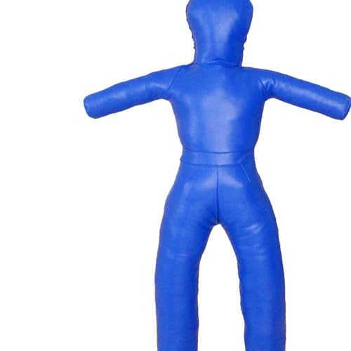 predolo Unfilled Wrestling Dummy Grappling Training Aid Sparring Punching Bag, Blue