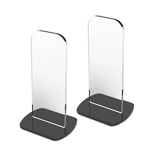 2 Pieces Boxing Glove Holder Display Stand Vertical Rack Baseball Glove Holder, Family Collection Signature Display Brochures Plates Artwork for Retail Stores Offices Bookstores (White)