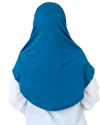Prien Ready To Wear Hijab For Women, Instant Turban, Soft Muslim Scarf For Prayer, Long Hijabs, Islamic Clothes, Jersey Abaya - color: Turquoise