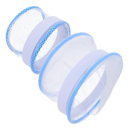 KOMBIUDA Guppy Breeding Box Floating Fish Hatchery Net Nylon Aquarium Nursery Tank Divider for Fry Isolation and Livebearer Spawning