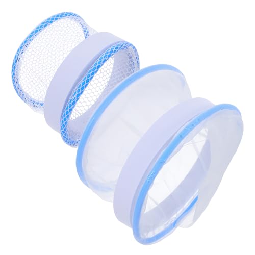 KOMBIUDA Guppy Breeding Box Floating Fish Hatchery Net Nylon Aquarium Nursery Tank Divider for Fry Isolation and Livebearer Spawning