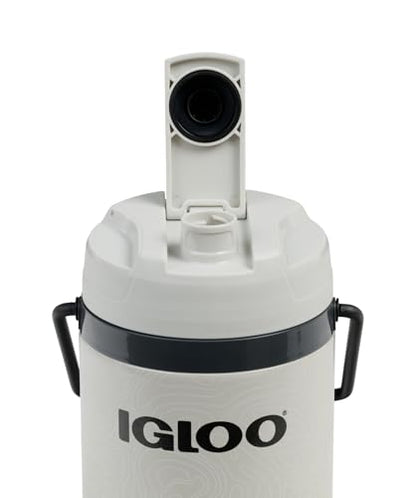 Igloo Trailmate Hybrid 54 oz Insulated Water Bottle, Large Sports Water Jug, Beverage Cooler, Bone - color: Bone