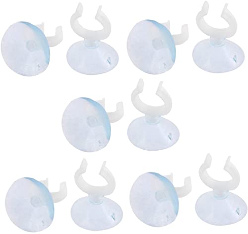 XYWHPGV Silicone Aquarium Tube Soft Suction Cup Clip Holder Suction Support 10 Pieces (7b969 1e051 02c20 69cec 73359 e93d3
