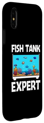 iPhone X/XS Funny Aquarium For Men Women Fish Tank Lovers Reef Keeper Case