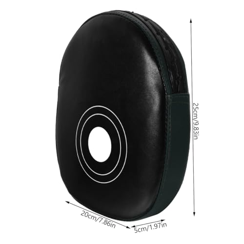 Zerodeko Muay Thai Training Hand Pad Curved Focus Mitt 1pcs Boxing Kickboxing Taekwondo Strike Shield for Martial Arts Training