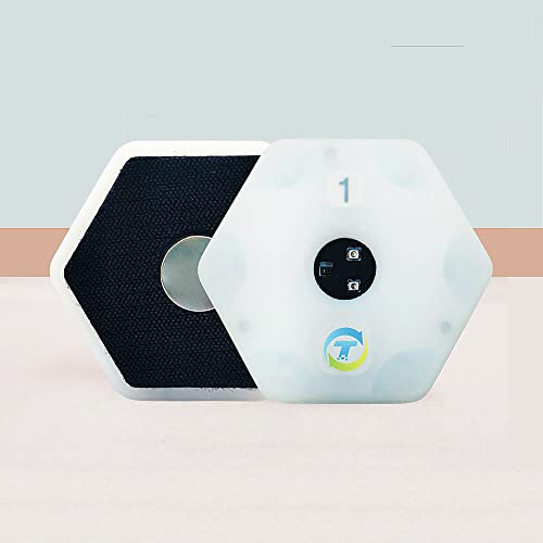 Reaction Training Light Speed Agility Improvement Reaction Lights Training Pods for Soccer Basketball Boxing Training (8 Lights/Set)