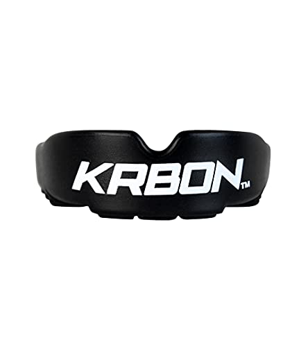 KRBON Mouthguard Slim Fit, Junior Mouth Guard Ages 10 & Under with Case for Boxing, Basketball, Lacrosse, Football, MMA, Martial Arts, Hockey and All Contact Sports
