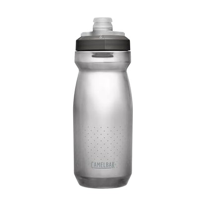 CamelBak Podium Bike Squeeze Water Bottle, High‑Flow Easy‑Squeeze Design for Cycling Performance, 21oz, Smoke - color: Smoke