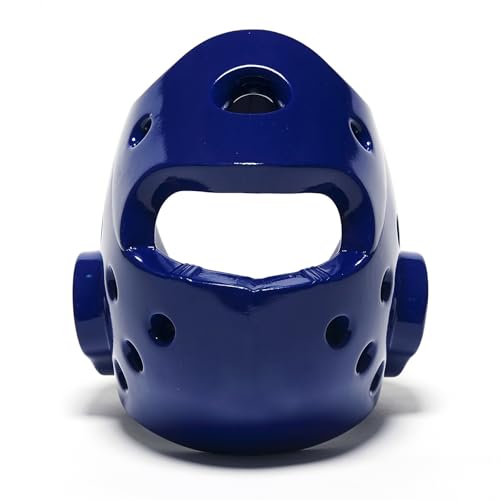 Adidas WT Taekwondo Martial Arts Dipped Foam Head Guard Protector - color: BLUE, size: X-Small