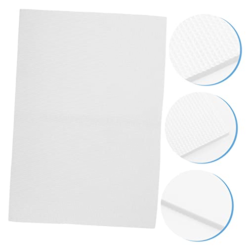 Garneck Thickened Fish Tank Bottom Pad -Skid Aquarium Mat for Leveling and Shock Absorption Fish Tank Accessories - color: White