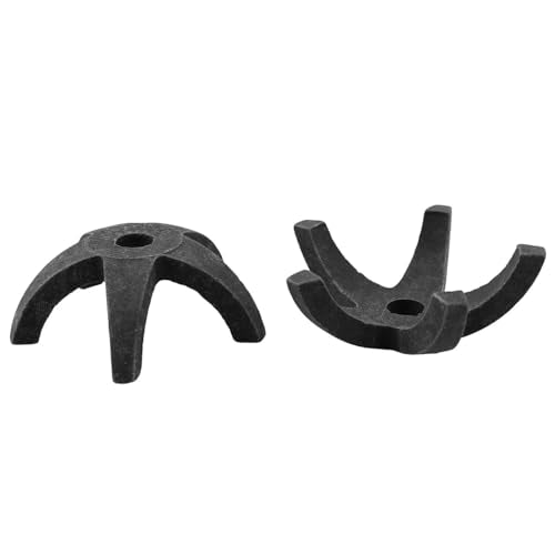 5PCS Mini Starfish Shaped Fish and Shrimp Hideaway House Aquarium Mini Shelter Breeding Cave Fish Tank Decorative Ornament 1.57x1.57x0.39 inches Brown