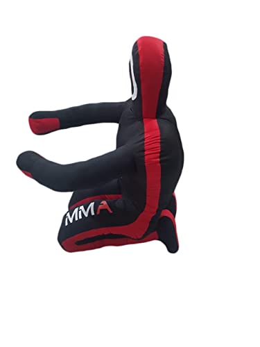 MMA Grappling Dummy - Judo Punching Bag, BJJ, Brazilian Jiu Jitsu, Martial Arts and fitness training Sitting Position (UNFILLED, Canvas)