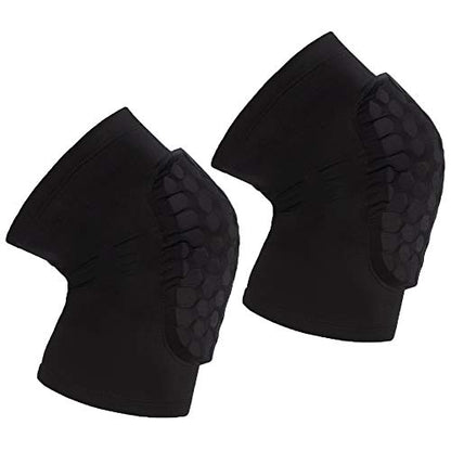 PISIQI Compression Collision Avoidance Knee Sleeve - color: Black, size: XX-Large