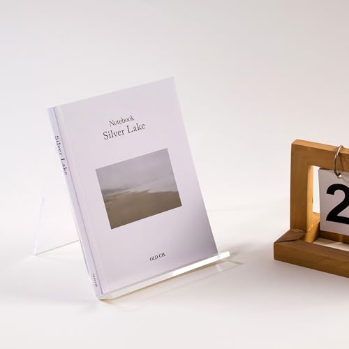 아크릴 책 스탠드, 책 디스플레이 홀더 21.6 x 27.9cm(8.5 x 11인치), 투명 아크릴 디스플레이 이젤 투명 디스플레이 스탠드 홀더 태블릿 홀더 앨범, CD, 잡지, 그림, 접시, 삽화, 휴대폰, 태블릿용 - size: 8.5" x 11"