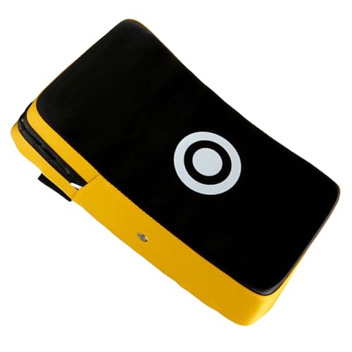 Boxing Pad Taekwondo Pad Kicking Targets for Striking Karate Strikes Punching Shield - color: yellow edge
