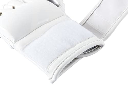 UFC Tonal MMA Gloves Grappling Fighting Fingerless Training Gloves - color: White, size: Large