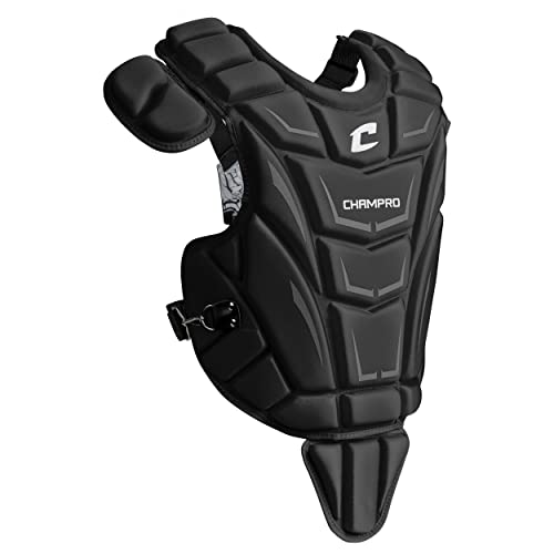 Champro Optimus MVP Chest Protector - color: Black, size: 13.5"