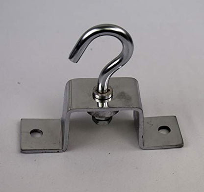 Ultimate - Metal Heavy Bag Ceiling Hook - Punching Bag Hanger - Heavy Bag Mount W/360 Degree - Hook Screws & Plugs