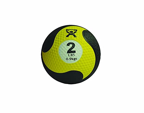 Fabrication Enterprises Cando Rubber Medicine Balls - size: 2 Pound (Pack of 1)