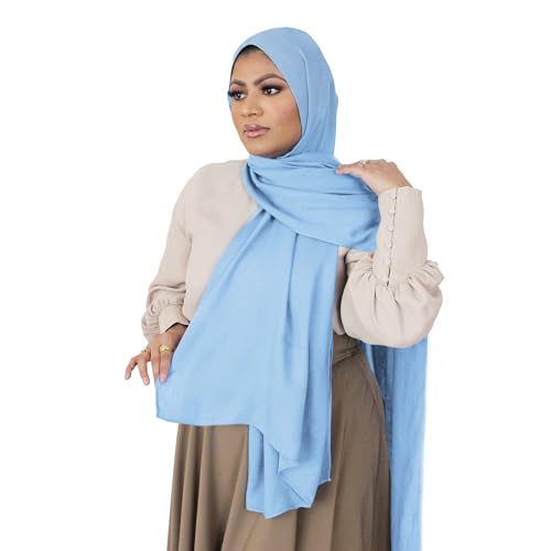 Modal Hijab for Women | Headscarf - color: Cotton Candy Modal - Plain Hijab