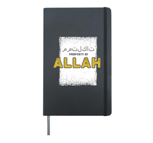 Allah Muslim Quran Islam Religion Mosque Ramadan Gift Hardcover Journal, Black