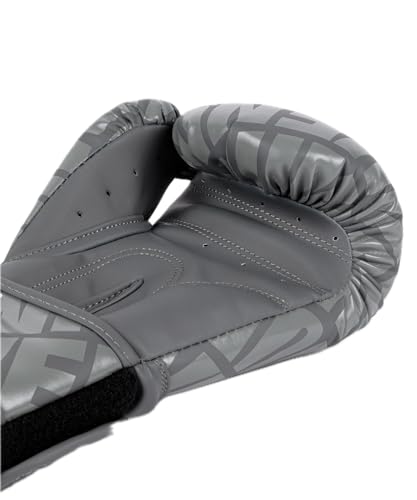 Venum Contender 1.5 Boxing Gloves - color: Grey/Black, size: 14-Ounce