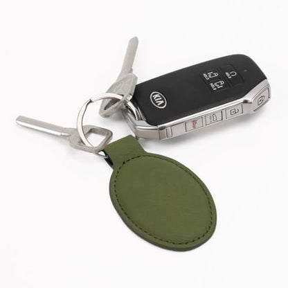 LaserGram Oval Keychain, Allah 2, Personalized Engraving Included (Camo Green) - color: Camo Green
