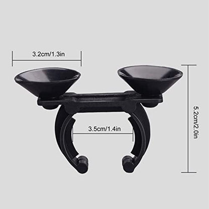 AYNEFY Aquarium Heater Suction Cup Clips Strong Suction Accurate Fixing Holders Suckers for Fish LED Heating Rods Water Pipes Set of 2 for Fish Accessories, AYNEFYxk8zde0wro