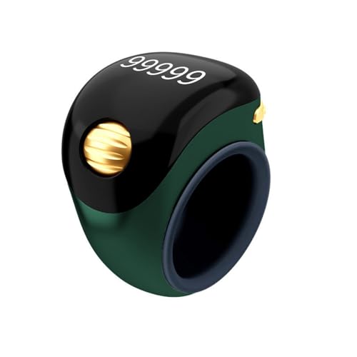 Interchangeable Tasbih Zikr Rings 3 Size Digital Prayer Counter Electronic Counting for Digital Counter - color: Green