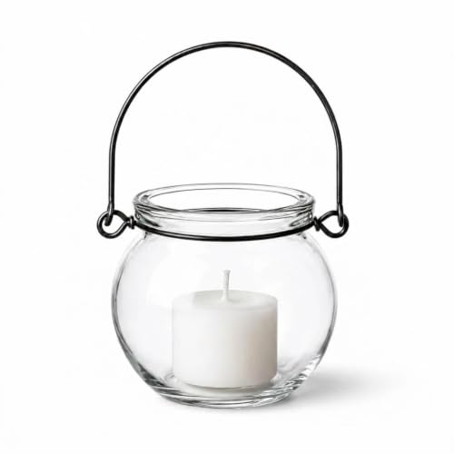 Richland Bubble Hanging Glass Vase Set of 48 - color: Clear, size: 3'' (Set 48)