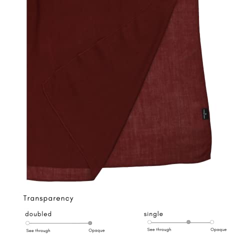 Modal Hijab for Women | Headscarf - color: Crimson Modal - Plain Hijab