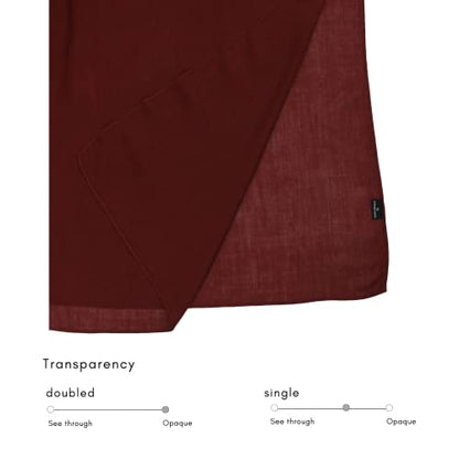 Modal Hijab for Women | Headscarf - color: Crimson Modal - Plain Hijab