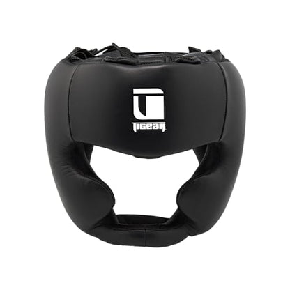 Tigear Core Boxing Headgear, Cheek and Chin Guard for Training and Sparring - Head Guard for Kickboxing, Muay Thai, MMA for Kids and Adults Unisex - size: Small-Medium