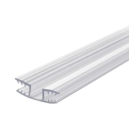 Outwater 12 Inch Clear Aquarium & Terrarium Lid Hinges – 2 Pack – Replacement Canopy Hinges for 3/16" Glass or Acrylic Fish Tank Lids - size: 12 Inches - 2 Pack