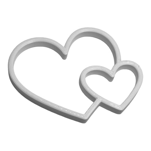 Fish Feeding Portals for Betta & Aquariums | Floating Food Rings & Breathing Windows (Multiple Shapes & Colors) (Heart - White) - color: Heart - White