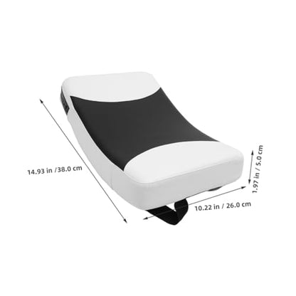 Taekwondo Kicking Pad and Curved Side Kick Shield for Martial Arts Training, Black and White Small Size Sport Shield for Karate Sparring and Kickboxing Sessions