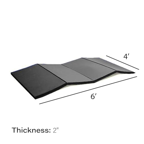 COCO MATS 'N MORE High Density Foam Karate Mat V4 – Non-Slip Cushioned Gym Mat with Cross-Linked Polyethylene Foam Core, Durable Exercise Mat & Padded Floor Mat for Martial Arts - size: 4' x 6'