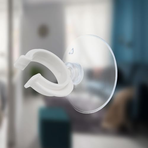 uxcell 20Pcs Aquarium Suction Cup Clips, 23mm Airline Tube Holders Clamps Cup Holder Sucker Tube Sucker for ID Airline Tubing Fish Tank, Clear - size: 23mm