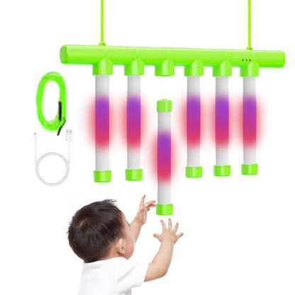 Reflex Challenge Game Hand Challenge Drop Catch Win Reaction Speed | 3 Adjustable Speed for Kids Teens Adults Party Play, Indoor Outdoor Family Fun, Reaction Speed Training, Coordination