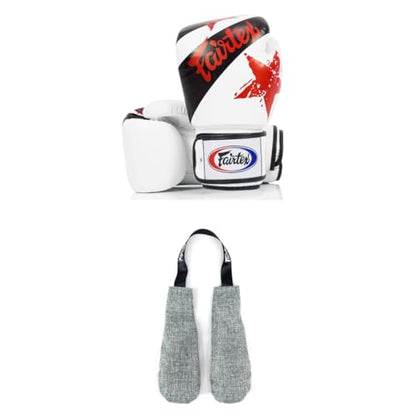 Fairtex BGV1 Boxing Gloves with Deodorizer Inserts | Shock Absorbent Gloves + Odor & Moisture Absorber for Boxing, MMA, Muay Thai | Perfect Bundle for Clean & Durable Gear