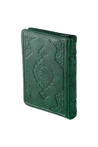 SODEF Pocket Size Quran (Green, with Case, Sealed) | Arabic Text | Diyanet | Easy Computer Script | 600+ Pages | Portable Religious Book for Men and Women | Gift for Muslims