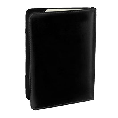 Islamic New Year Celebration Lunar Hijri Muslims 5.5in Cowhide Passport Holder, Genuine Leather Travel Document Organizer, Durable Passport Case for Travel & Business