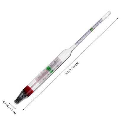 1set Portable Hydrometer Kit for Aquaculture Accurate Salt Density Tester with Measuring Cylinder for Aquarium and Use