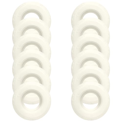 1" HYDROSEAL (12 pack) SIAMSEAL Flexible Tank Adapter For 1 inch PVC Pipe, Pipe-Tank Connector, Curve grommet,Heat UV &Chemical resistance, longer service life. RDWC - size: 1 inches-12Pcs