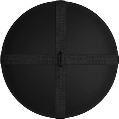 RDX Floor Anchor for Punch Bag Double end Speed Ball, Non Tear Maya Hide Leather, Heavy Duty D Ring, Easy Zipper Closure, Maximum Swing Reduction for Boxing MMA, Muay Thai, Kickboxing Training Bags